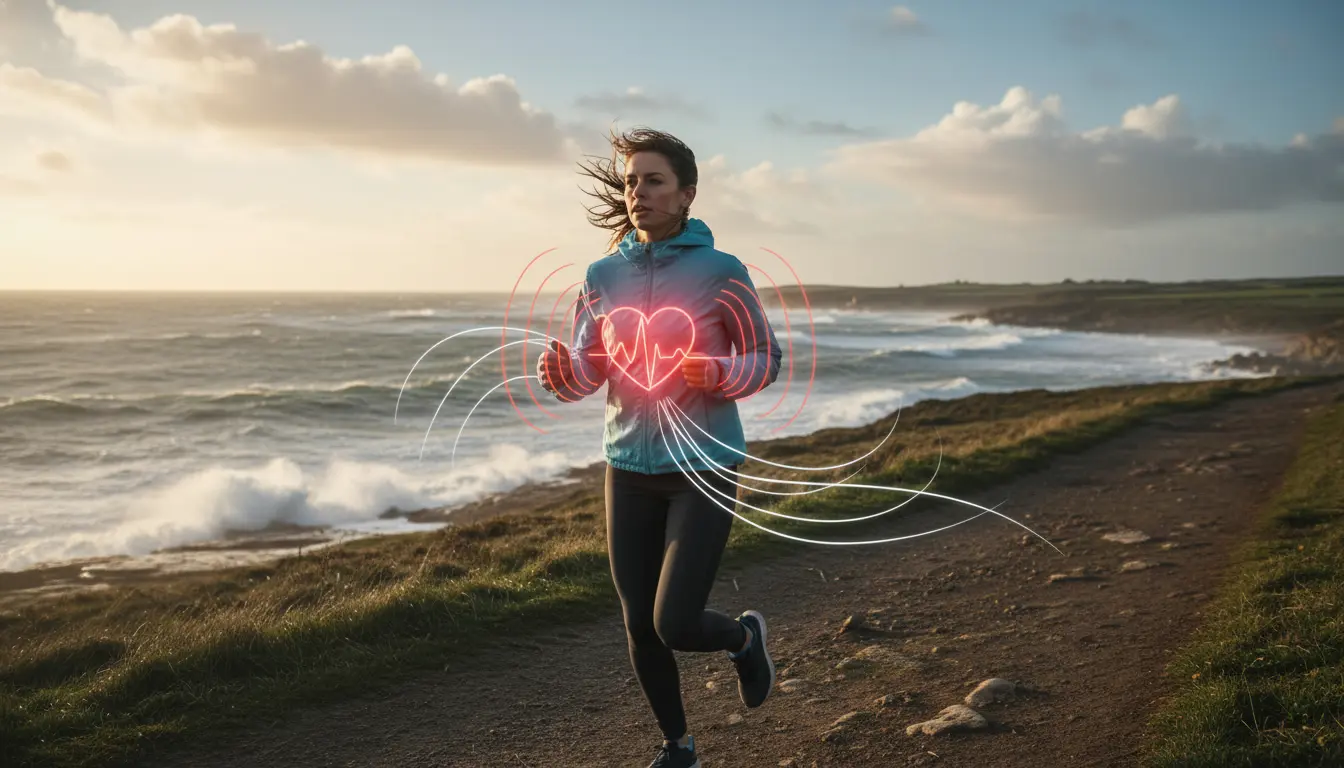 Hardlopen en hartslag bij wind